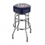 Houston Texans Chrome Logo Bar Stool