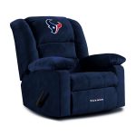 Houston Texans Embroidered Microfiber Playoff Recliner Made in USA