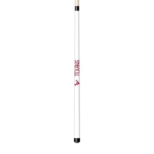 Houston Texans Laser Etched Maple Shorty Billiard Cue 1