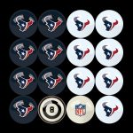 Houston Texans Regulation Billiard Ball Set