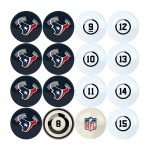 Houston Texans Regulation Billiard Ball Set