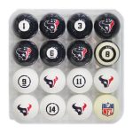 Houston Texans Regulation Billiard Ball Set