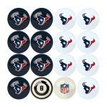 Houston Texans Regulation Billiard Ball Set