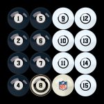 Houston Texans Regulation Billiard Ball Set