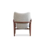 INGRID Lounge Chair Walnut Ash Frame Ribbed Fabric 10 INGRID Lounge Chair Walnut Ash Frame Ribbed Fabric