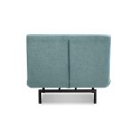 ISO Peacock Tweed Swivel Chair Bed Black Legs 10 ISO Peacock Tweed Swivel Chair Bed Black Legs