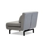 ISO Tweed Swivel Chair Bed Black Legs 9 ISO Tweed Swivel Chair Bed Black Legs