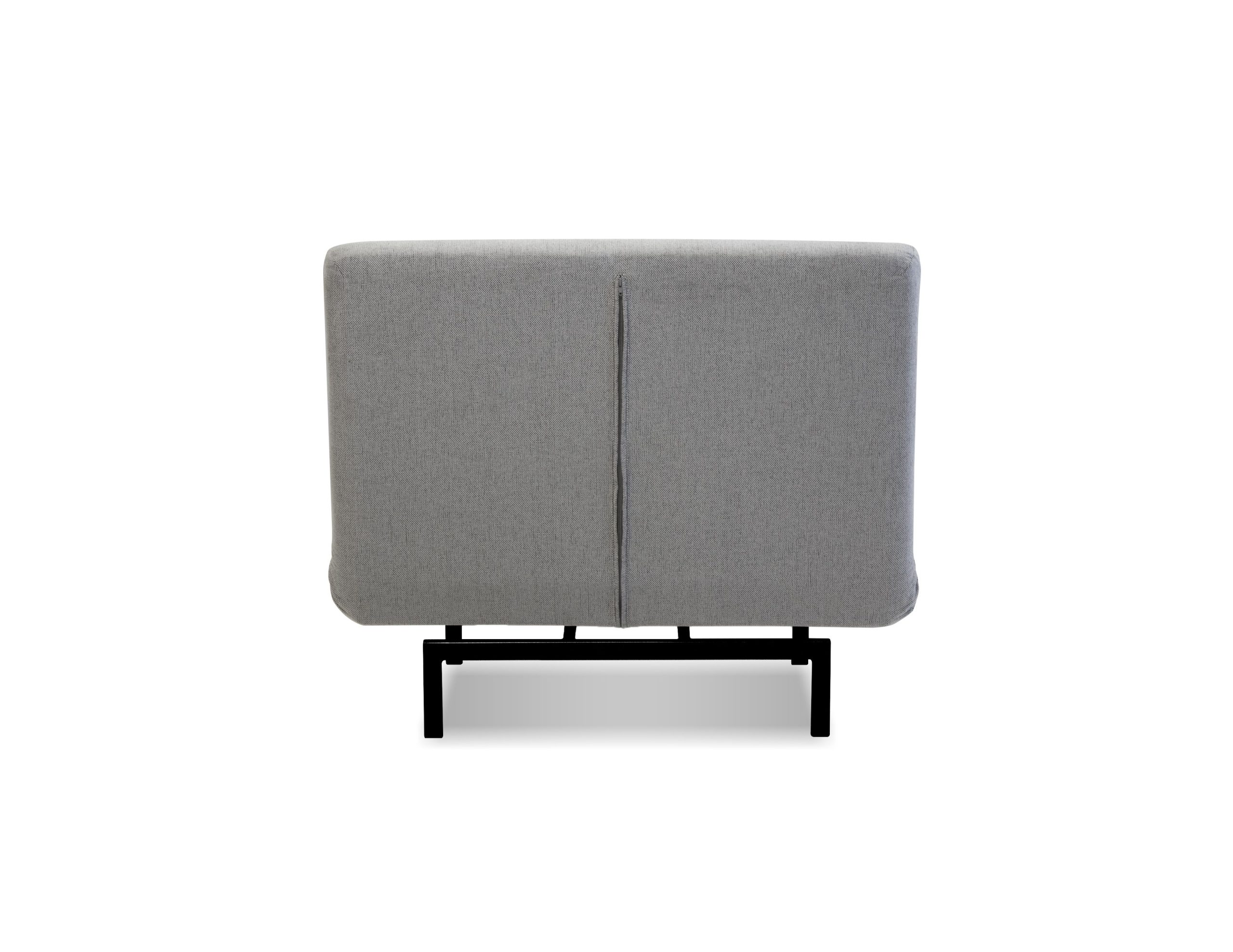 ISO Tweed Swivel Chair Bed Black Legs 4 ISO Tweed Swivel Chair Bed Black Legs - Image 4