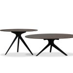 ISOLA Oxide Brown Italian Ceramic Low Coffee Table