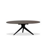 ISOLA Oxide Brown Italian Ceramic Low Coffee Table