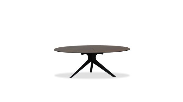 ISOLA Oxide Brown Italian Ceramic Low Coffee Table