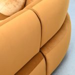 ITZA Calendula Fabric Left Facing Sectional Chaise 6 ITZA Calendula Fabric Left Facing Sectional Chaise