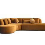 ITZA Calendula Fabric Left Facing Sectional Chaise 5 ITZA Calendula Fabric Left Facing Sectional Chaise