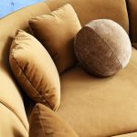 ITZA Calendula Fabric Left Facing Sectional Chaise 7 ITZA Calendula Fabric Left Facing Sectional Chaise