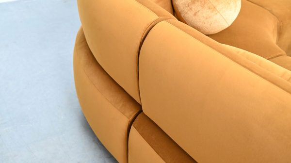 ITZA Calendula Fabric Right Facing Sectional Chaise 1