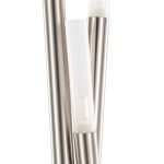 Icicle Contemporary Brushed Nickel Frosted Glass Floor Lamp 27 Icicle Contemporary Brushed Nickel Frosted Glass Floor Lamp