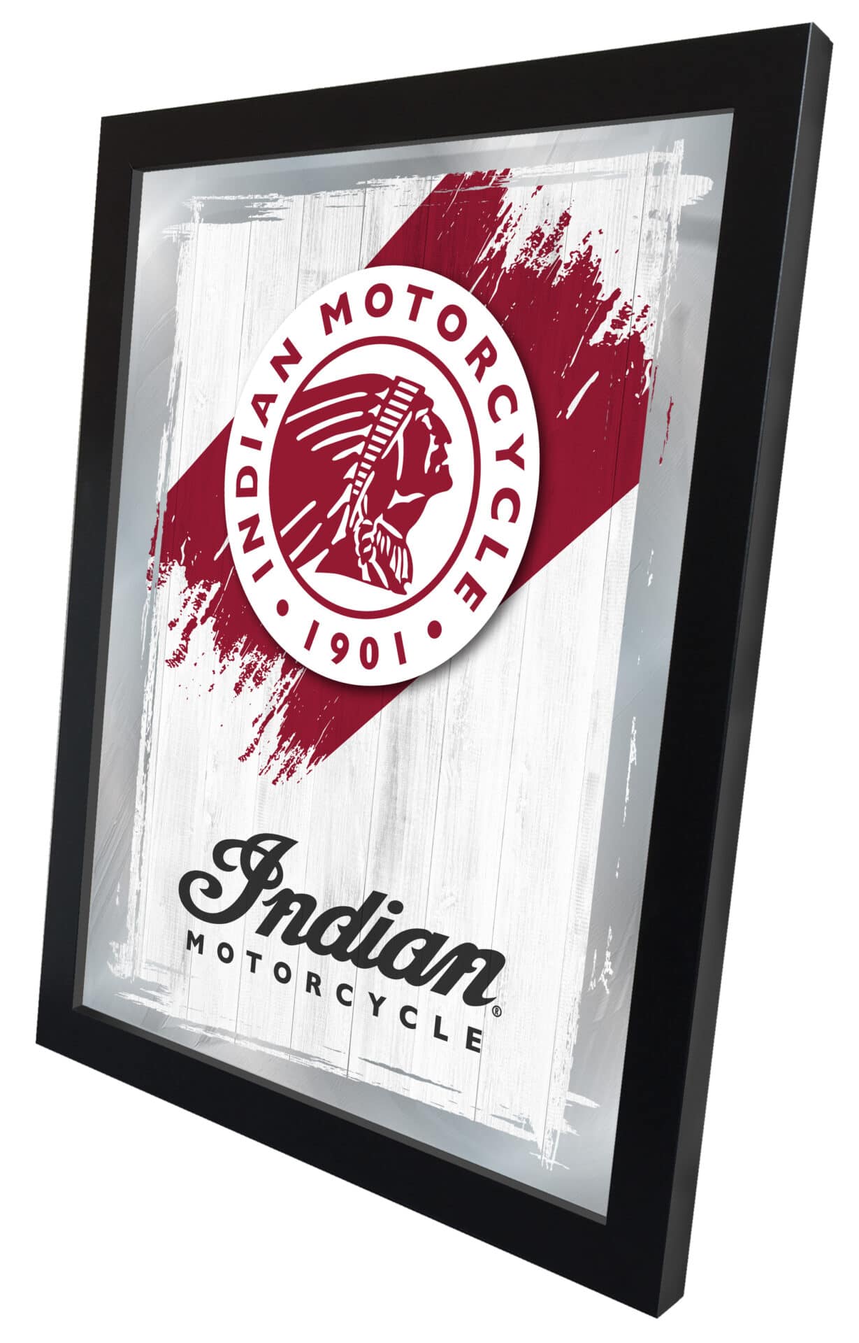 Indian Motorcycle 17x22 Logo Wall Mirror (Alternate) 2 Indian Motorcycle 17x22 Logo Wall Mirror (Alternate) - Image 2