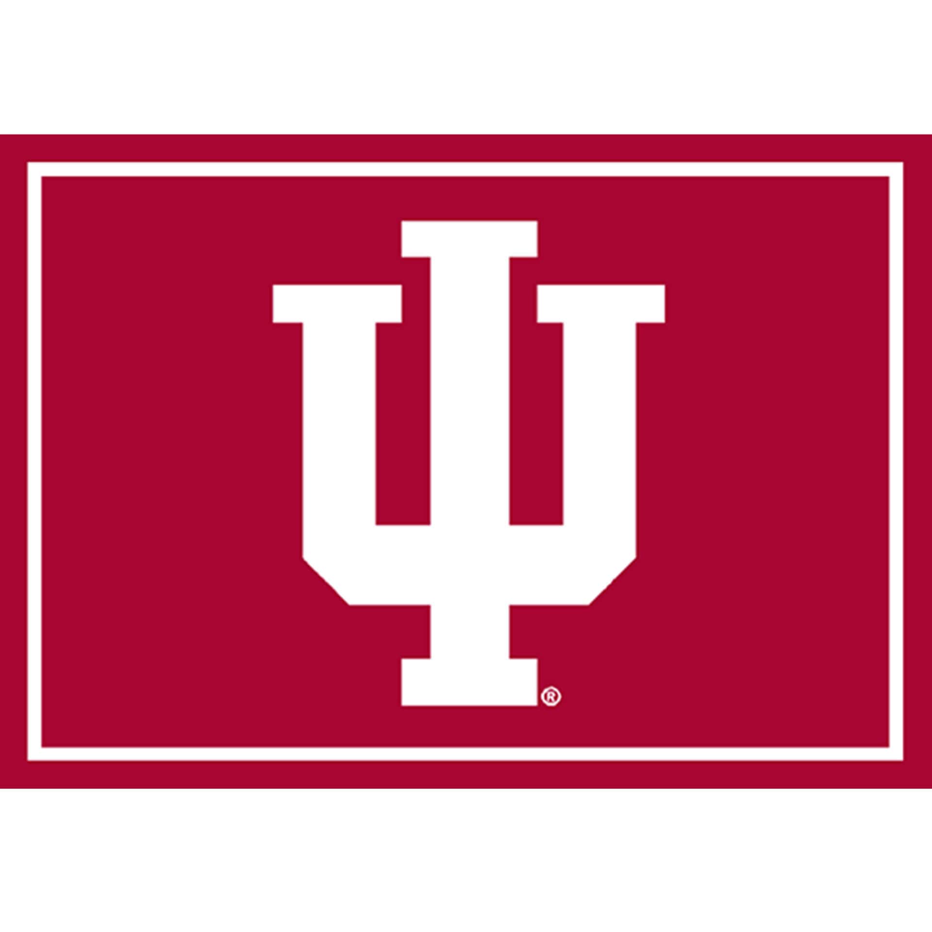 Indiana University 3x4 Area Rug 1 Indiana University 3x4 Area Rug
