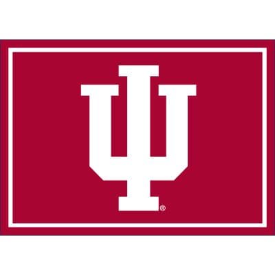 Indiana University 4x6 Spirit Rug
