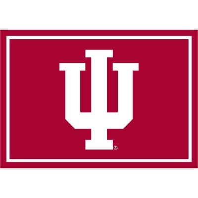 Indiana University 6x8 Spirit Rug