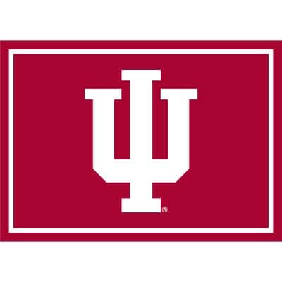 Indiana University 8x11 Spirit Rug