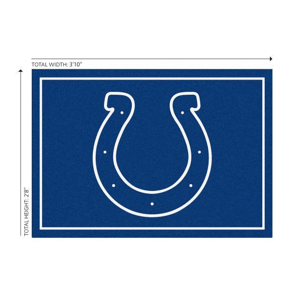 Indianapolis Colts 3x4 Spirit Area Rug Officially Licensed NFL