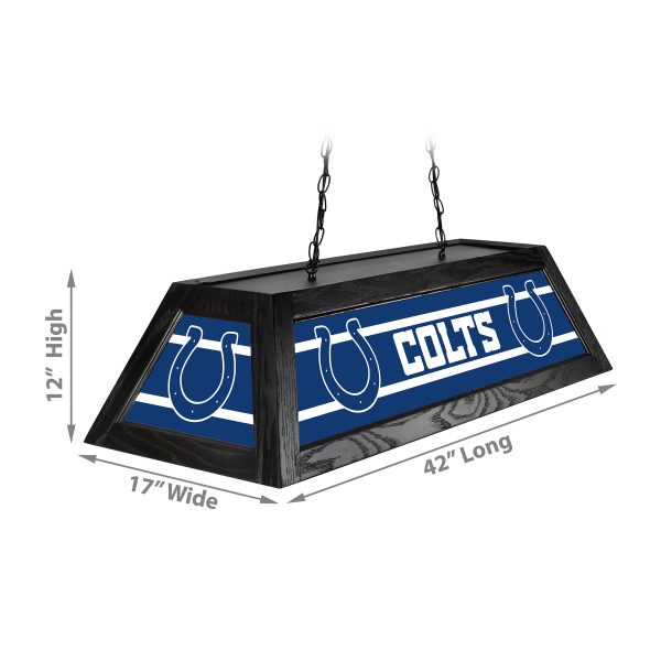 Indianapolis Colts 42 Inch Acrylic Billiard Lamp 1