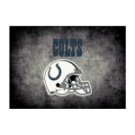Indianapolis Colts 6x8 Distressed Area Rug Officially Licensed