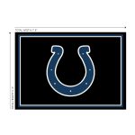 Indianapolis Colts 6x8 Spirit Area Rug Team Logo