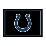 Indianapolis Colts 6x8 Spirit Area Rug Team Logo