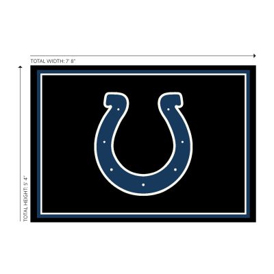 Indianapolis Colts 6x8 Spirit Area Rug Team Logo