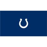 Indianapolis Colts 8 ft Polyester Anti-Friction Billiard Cloth