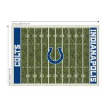 Indianapolis Colts 8x11 Football Field Premium Nylon Rug