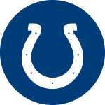 Indianapolis Colts Chrome Logo American Crafted Bar Stool