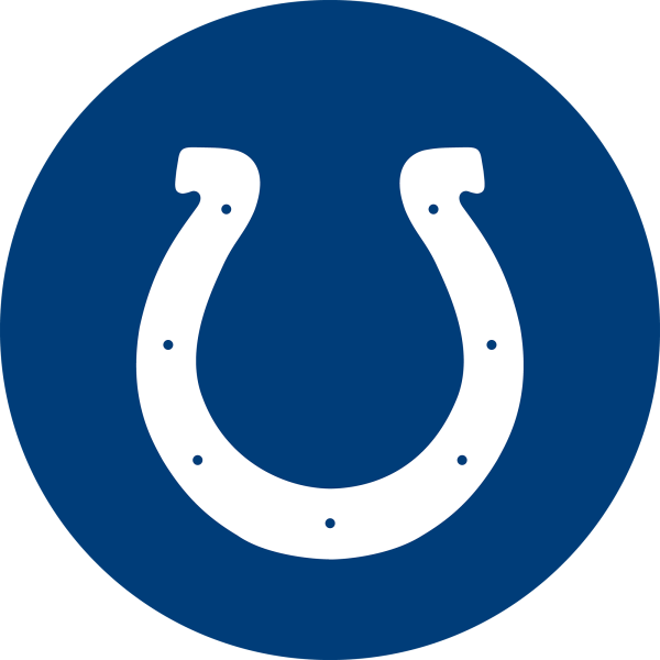 Indianapolis Colts Chrome Logo American Crafted Bar Stool 6