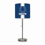 Indianapolis Colts Chrome USB Charging Lamp with Shade Insert