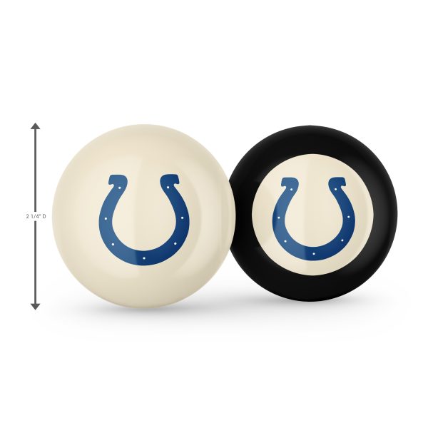 Indianapolis Colts Grade A Polyester Logo Billiard Balls 2