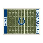 Indianapolis Colts Homefield 4x6 Football Field Area Rug