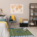 Indianapolis Colts Homefield 4x6 Football Field Area Rug