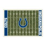 Indianapolis Colts Homefield 6x8 Football Field Area Rug