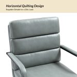 Indigo Sage Faux Leather Swivel Ergonomic Task Chair 9 Indigo Sage Faux Leather Swivel Ergonomic Task Chair