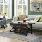 Industrial Coffee Table with 2-Tier Storage and Retro Design 26 Industrial Coffee Table with 2-Tier Storage and Retro Design