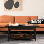 Industrial Coffee Table with 2-Tier Storage and Retro Design 27 Industrial Coffee Table with 2-Tier Storage and Retro Design