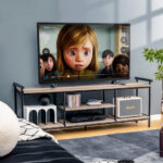 Industrial TV Stand with Storage Shelves for TVs up to 60 Inch 8 Industrial TV Stand with Storage Shelves for TVs up to 60 Inch