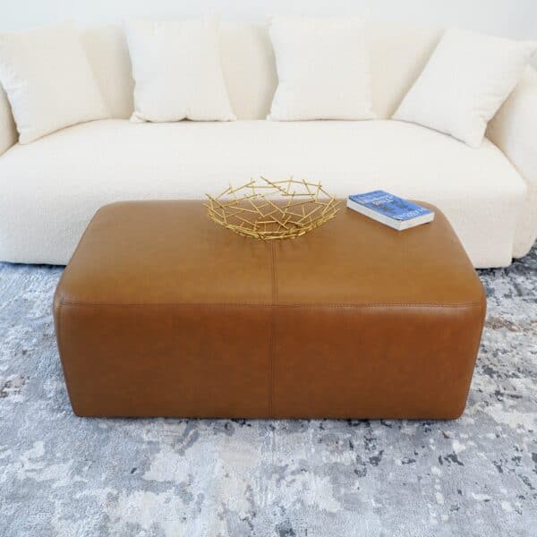 IngramTanLeatherOttoman 4