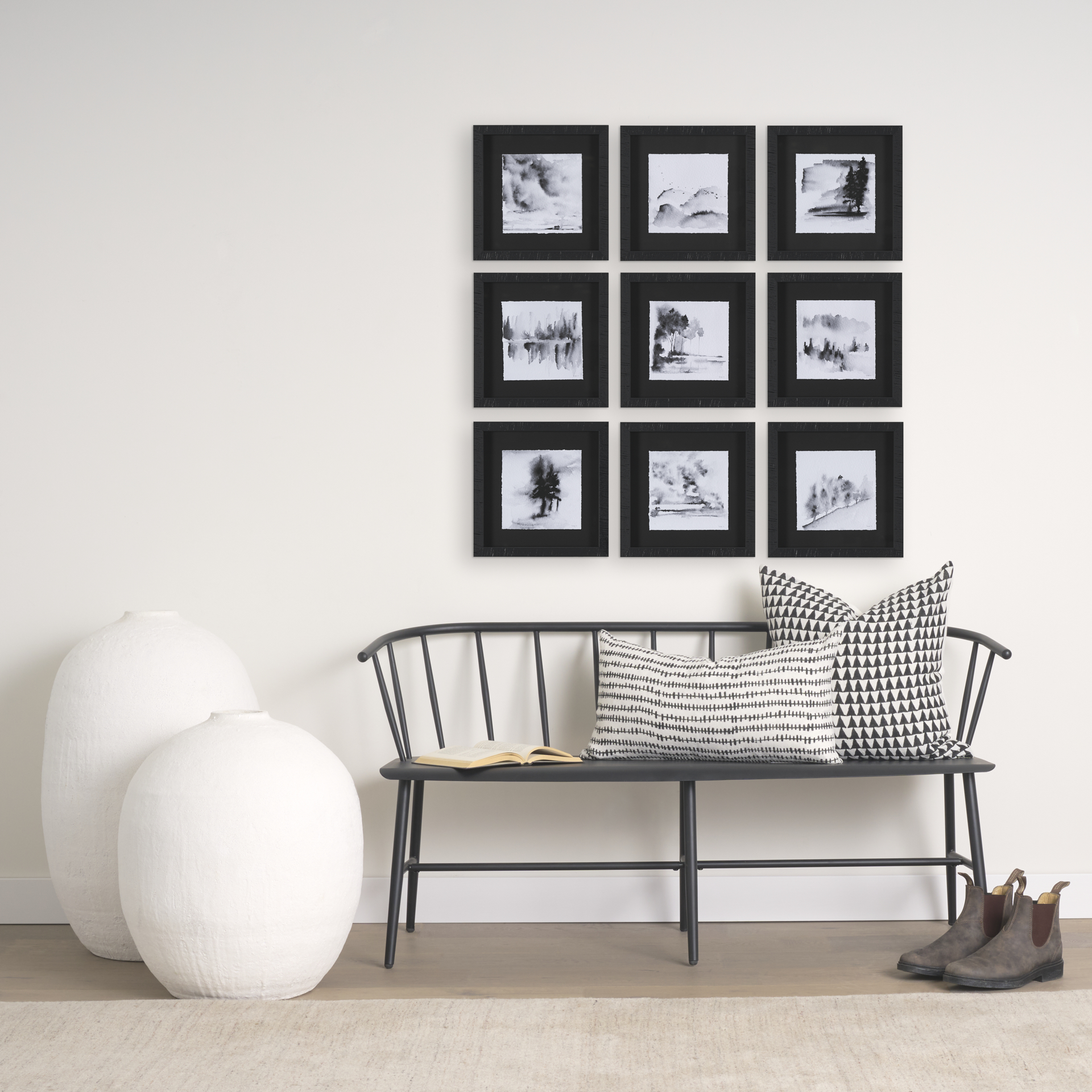 Ink Drawing I by Mercana Studio a Framed Art Print Matted under Glass 2 Ink Drawing I by Mercana Studio a Framed Art Print Matted under Glass - Image 2