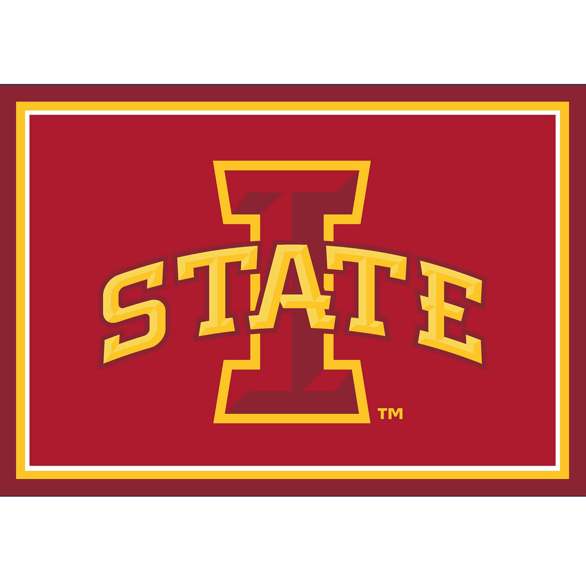 Iowa State University 3x4 Area Rug 1 Iowa State University 3x4 Area Rug
