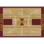 Iowa State University 4x6 Courtside Rug 3 Iowa State University 4x6 Courtside Rug