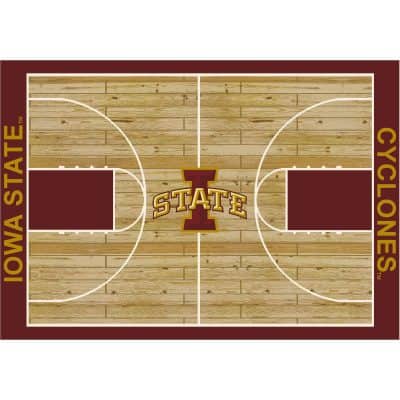 Iowa State University 8x11 Courtside Rug