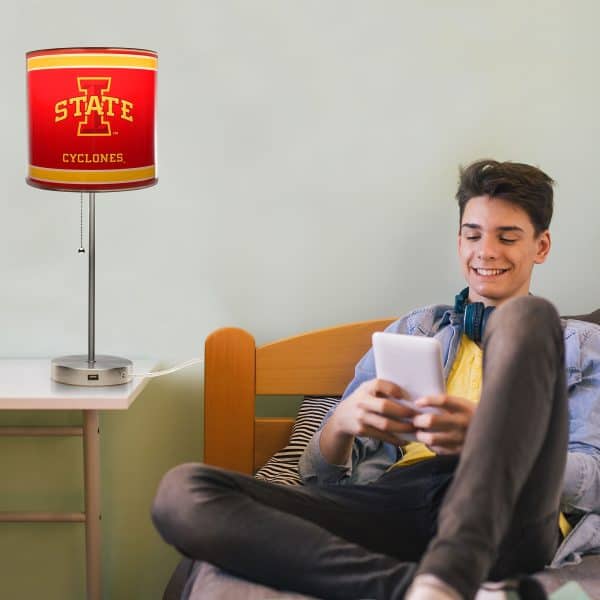 Iowa State University Chrome Lamp 4